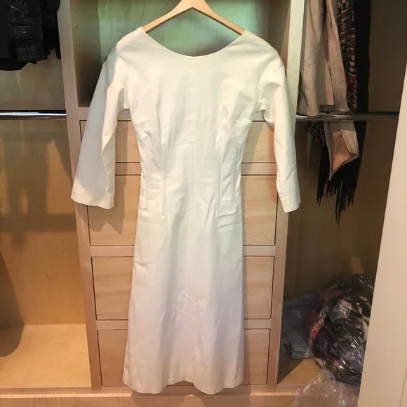 Dolce & Gabbana | Dresses | Dolce Gabbana Cream Cocktail Dress